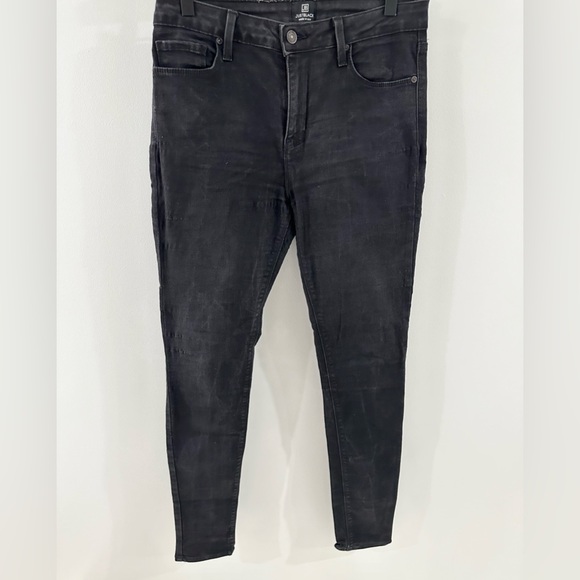 Just Black Denim Five Pocket Classic Skinny Jeans Black Size 30 - Picture 4 of 6